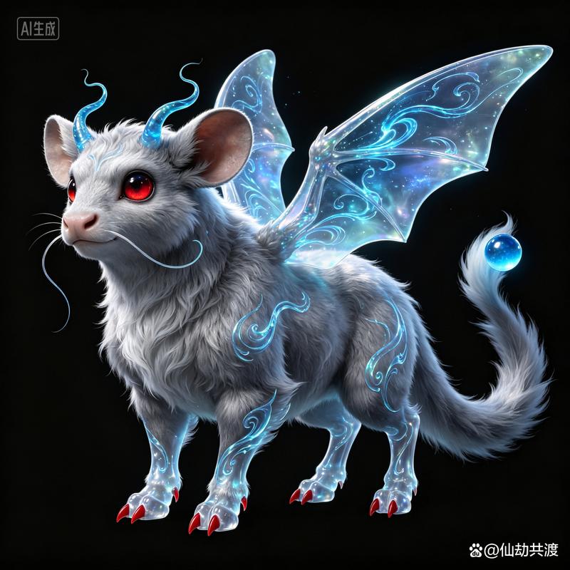 异兽图鉴 幻翼星瞳·霜月灵貂